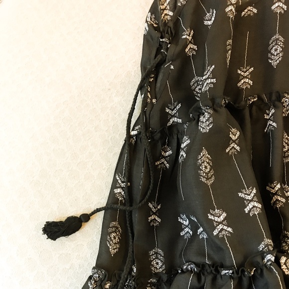 Black trapeze dress - Picture 4 of 5